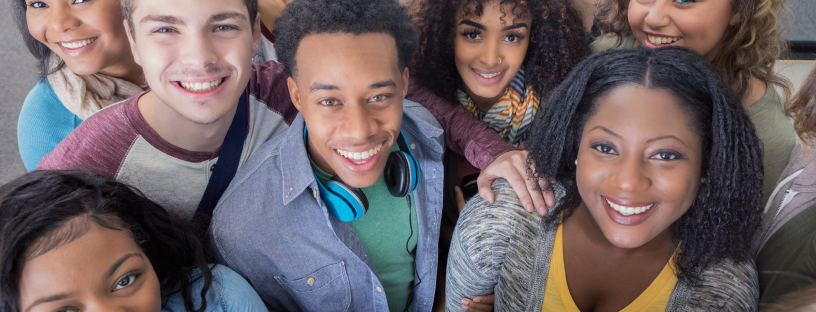 Trends show that millennials have become the largest generation in the workforce. Classic photo of diverse millennials