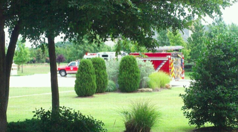 Firetruck and EMS