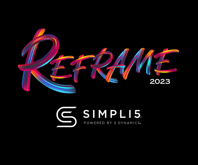Leaders' Summit 2023 Highlights and Key Takeaways Reframe 2023 with Simpli5 logo