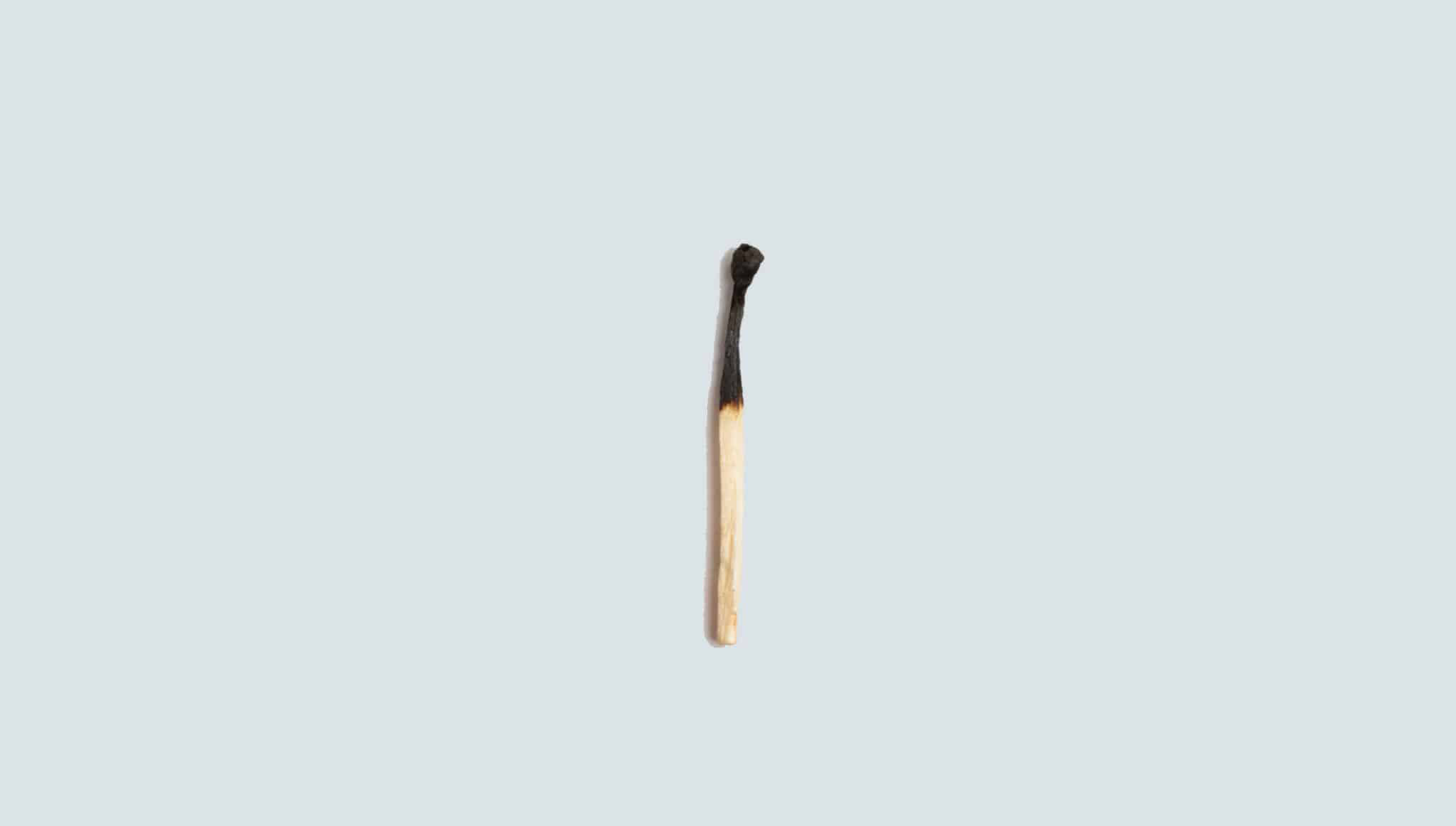 Photo of a single matchstick