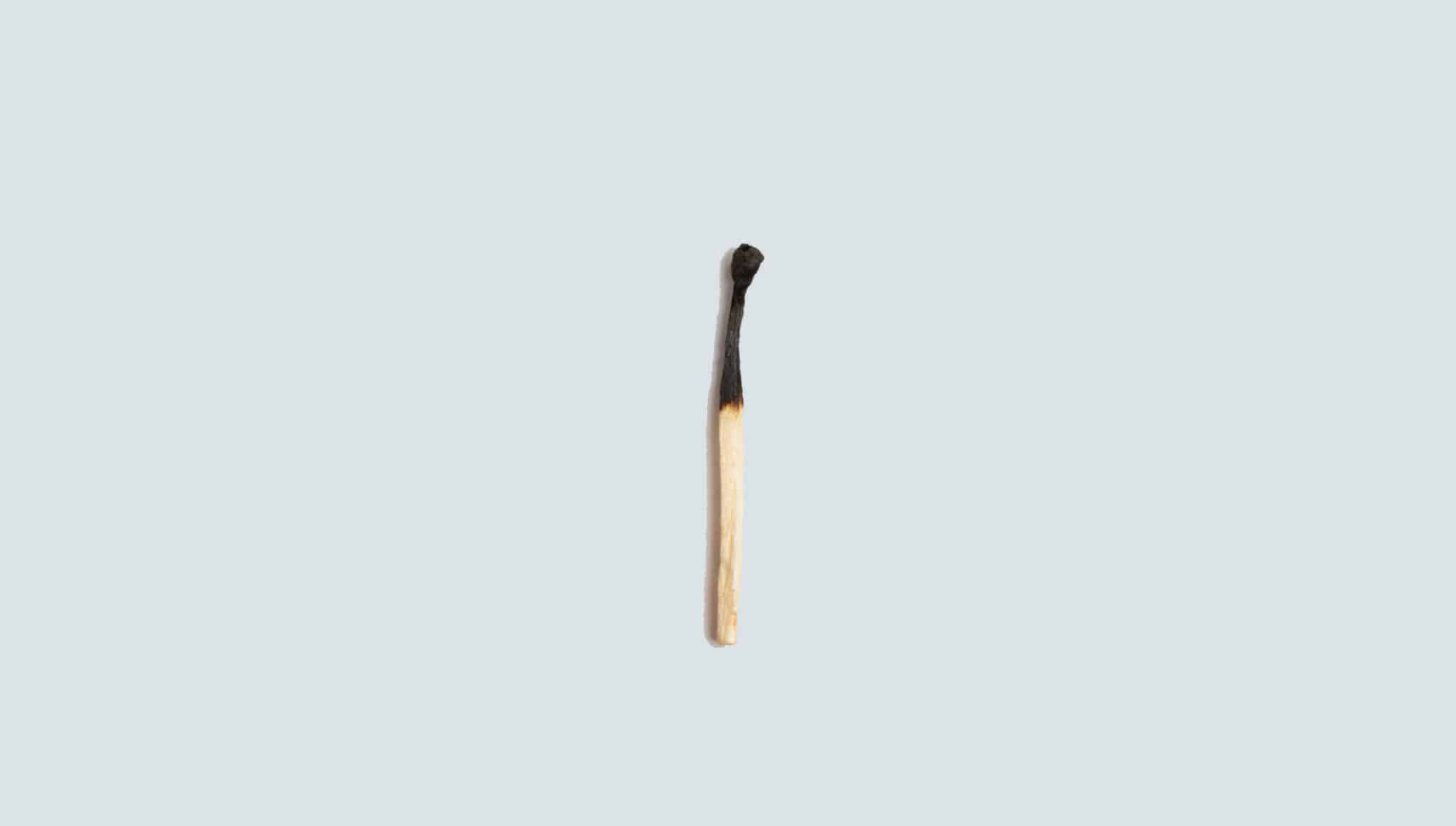 Part I: Learning and the Growth Mindset Photo of a single matchstick
